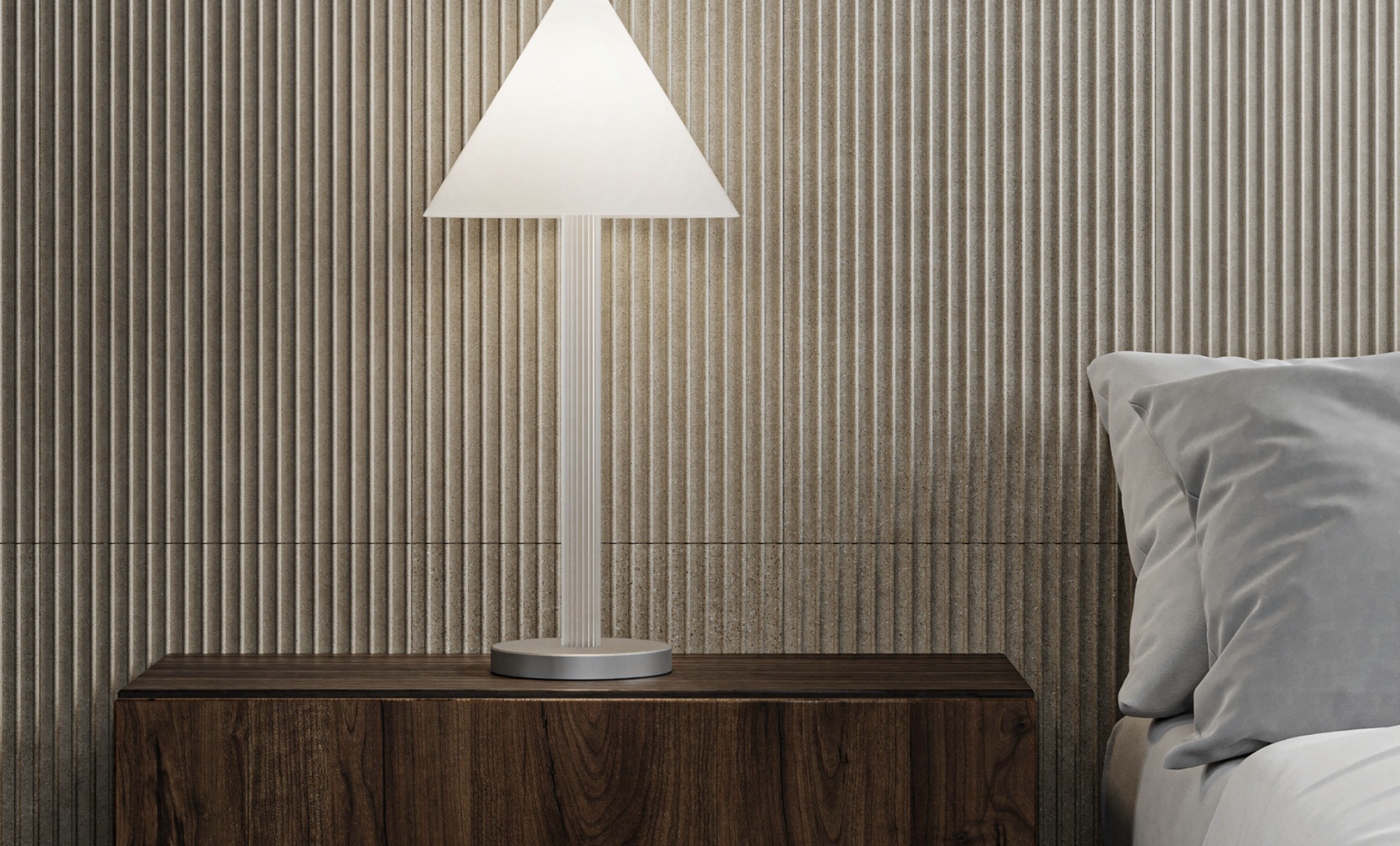 Fluted Avorio