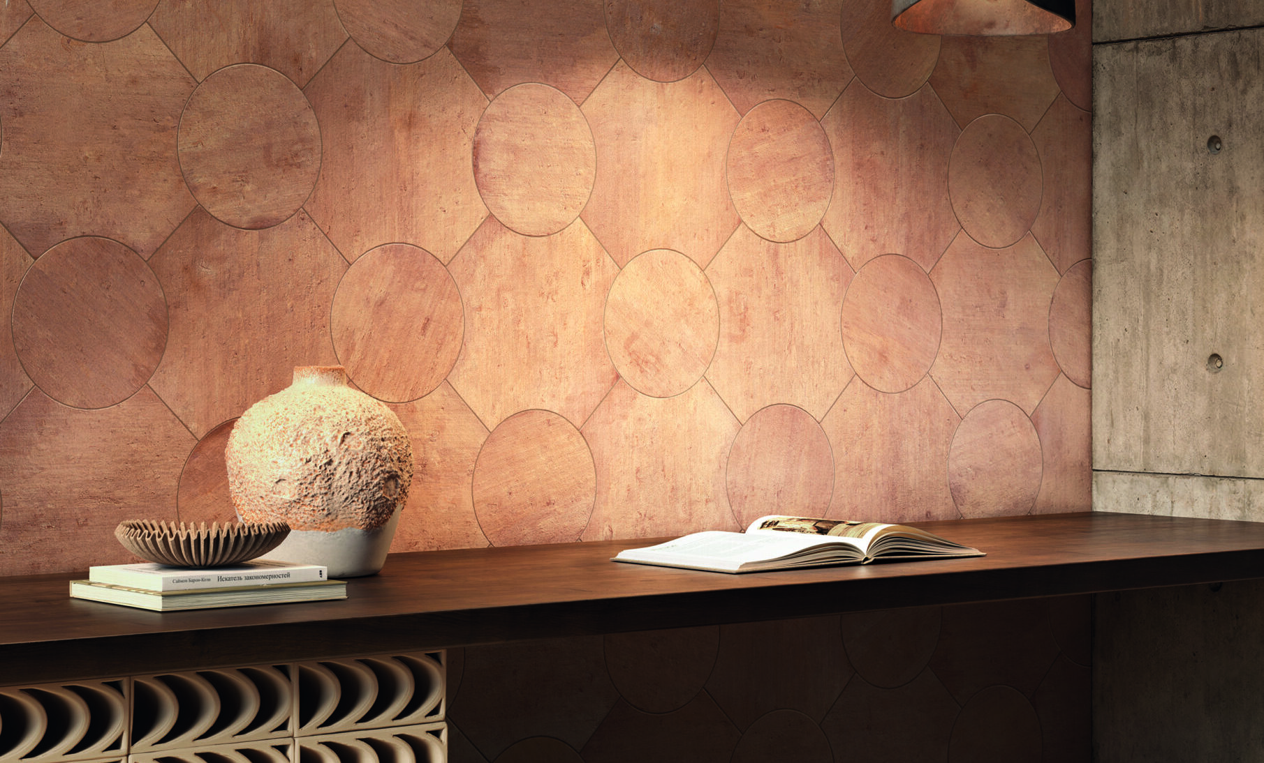 Fornaceprovenza Terra Nodo Maxi 35,4x57 Paglia 37,5x37,5 Parentesi Paglia Amb Studio